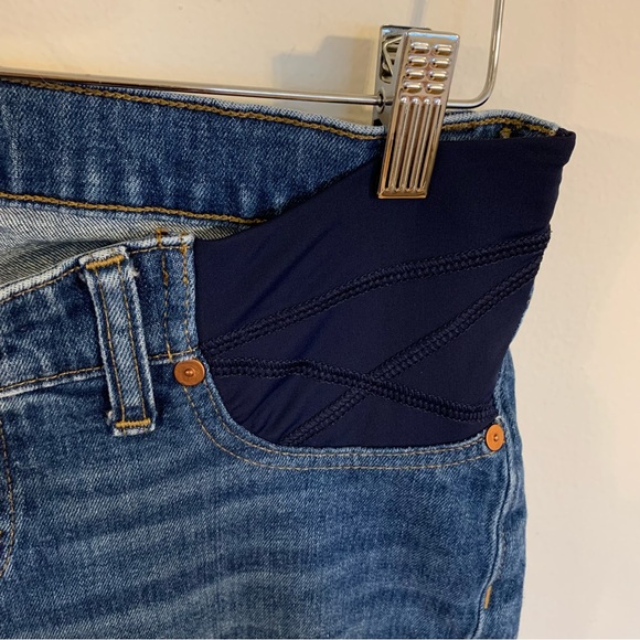 Madewell The Maternity Side-Panel Slim Boyjean: Adjustable Edition, Size 29 - Picture 7 of 12